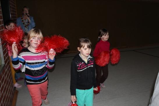 Unsere Cheerleader sind bereit!